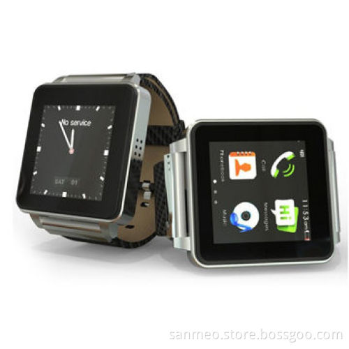 Smart Watch Phone, Android 4.1, RAM 512MB, ROM 4GB/Wi-Fi, G-sensor, Gyroscope, E-compass